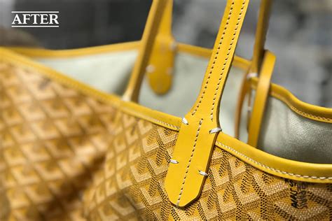 goyard repair cost|Goyard handbag repair near me.